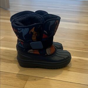 The Children's Place Navy Dinosaur Boots